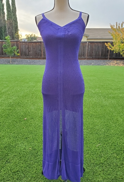 bebe Dresses & Skirts - Bebe purple maxi casual dress